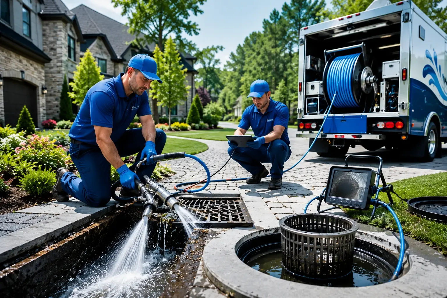 Local outdoor drain cleaning professionals in New Windsor, IL